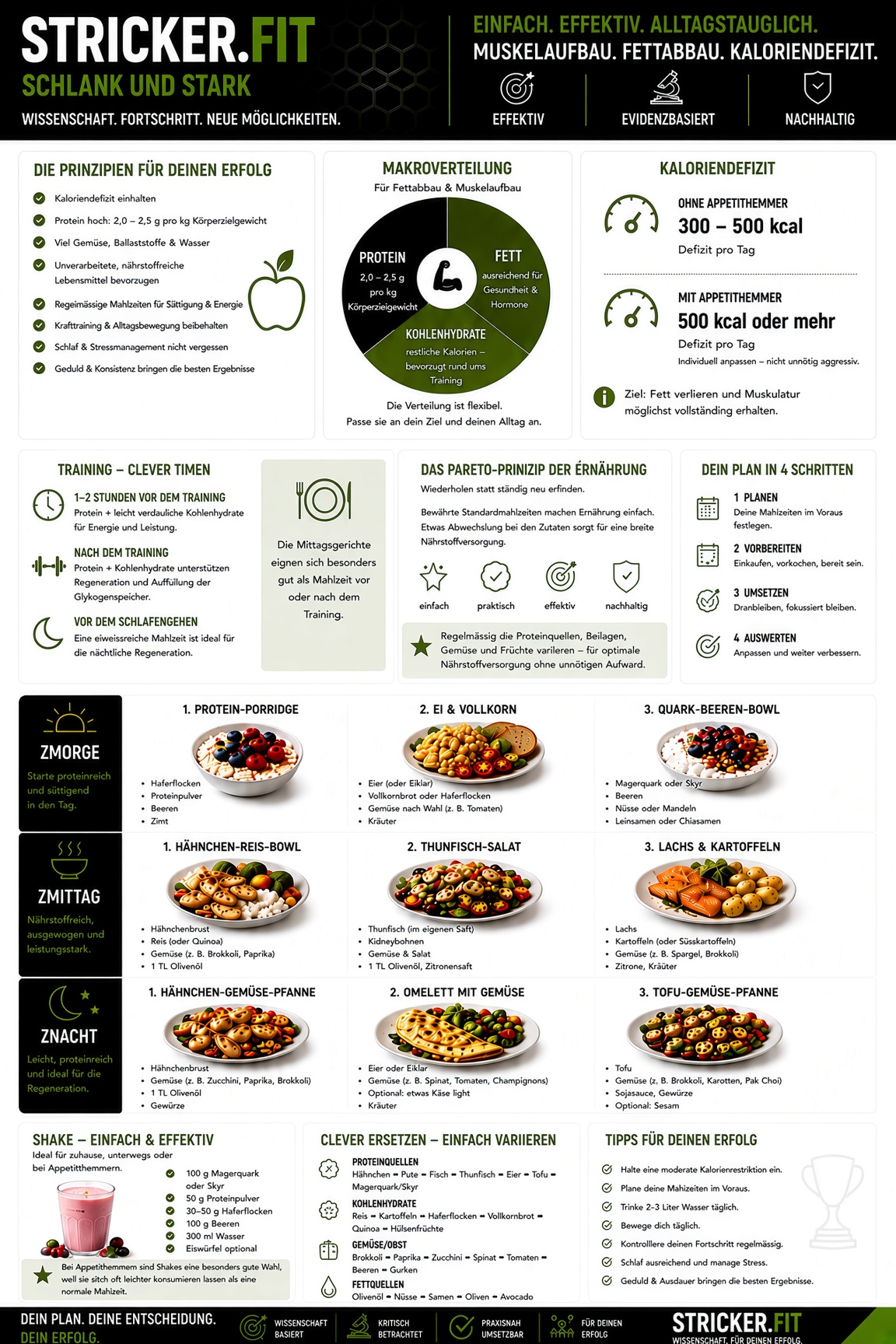 Vorschau Essen nach dem Pareto-Prinzip